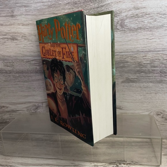 Harry Potter and the Goblet of Fire by J.K Rowling First 1st Edition HC DJ (TS) - Picture 3 of 9